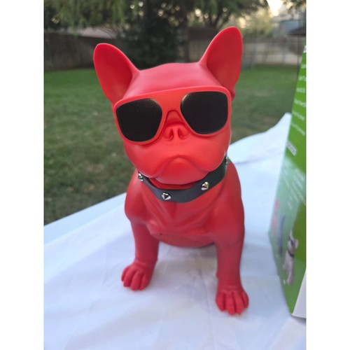 Red french bulldog bluetooth - red,