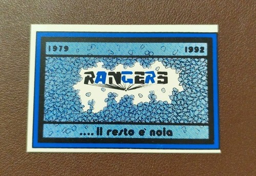 Tessera ultras rangers - ultras,
