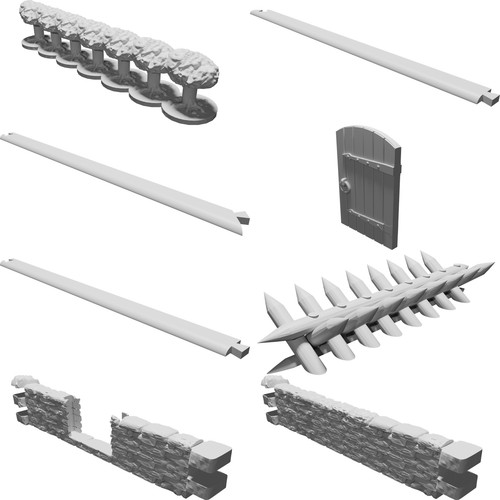 Set mobili miniatura per - set,