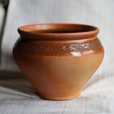 Pentola in terracotta argilla