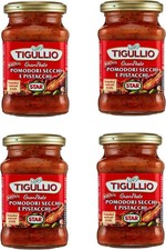 4x Tigullio Gran Pesto Pomodori Secchi e Pistacchi Sugo Pronto 4x190gr