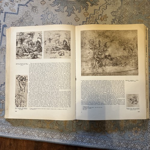 Vtg 1956 leonardo vinci art - da,