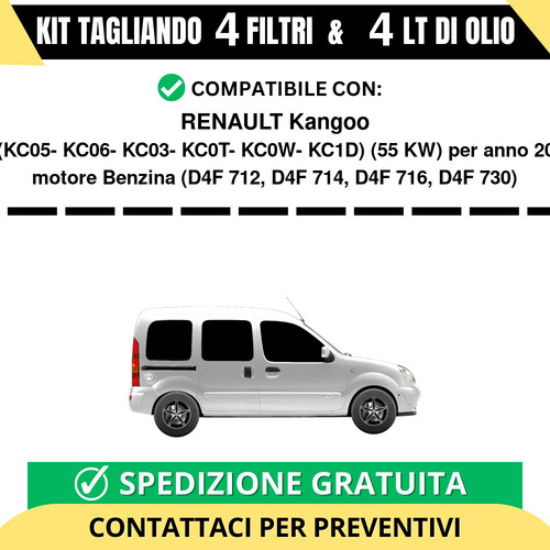 Tagliando per renault - per,