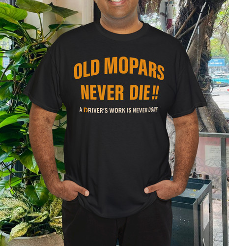 Maglietta mopar old mopars - mopar,