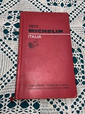 1977 RARA GUIDA MICHELIN