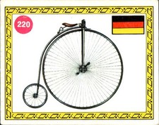 figurina ciclismo Sprint 72 1972 panini New # 220 Dresden Biciclo da corsa