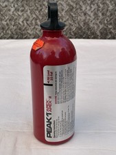 Bottiglia carburante Coleman PEAK 1 Apex II 22 oz stufa da campeggio vuota alluminio rosso