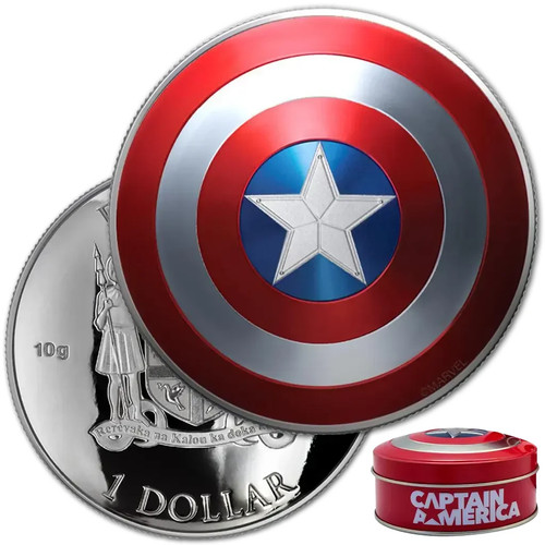 Moneta argento captain - moneta,