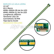 KIT 2 BARRE STRIP LED TV LG