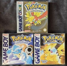 Lotto 3 Giochi Pokemon Gameboy