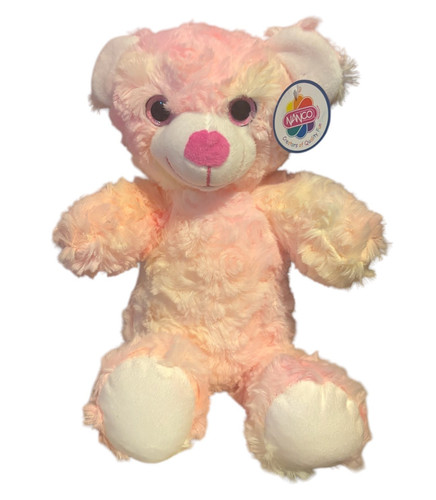 Pink curly cotton candy - 9",