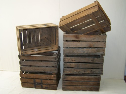 Grande vecchio scatola - scatola, legno