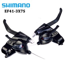Set Cambio Bici MTB Shimano ST-EF41 3x7 21 Velocità Trigger Cambio Freno