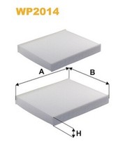 WP2014 FILTRO ABITACOLO PER