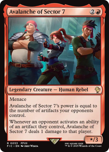 Mtg valanga del - valanga,