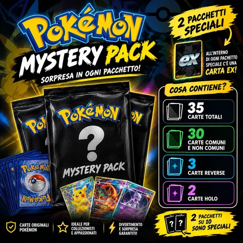 Mystery pack pokémon - mystery,
