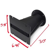 Corno guida d'onda bullonato