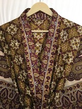Abito lungo kimono marrone