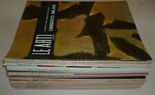 Lotto riviste Le Arti 1968 1969 Quasi complete Umberto Milani