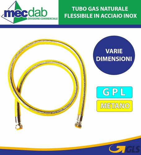 Tubo gas naturale - naturale, flessibile