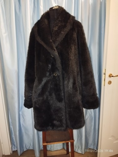 Pelliccia sintetica vintage - pelliccia,