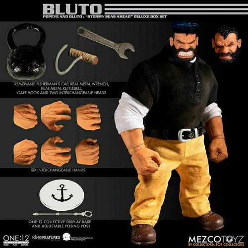 Mezco one popeye - vs, bluto