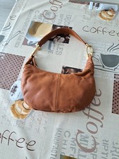 Borsa mano pelle - mano, marrone