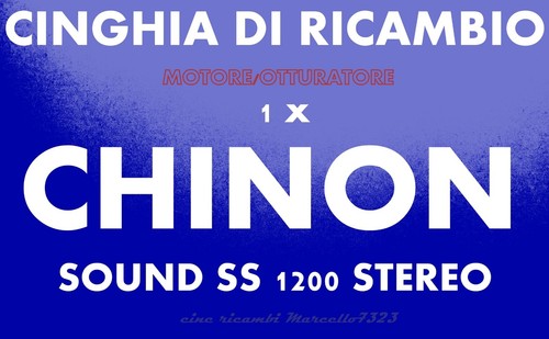 Cinghia ricambio motore - di,