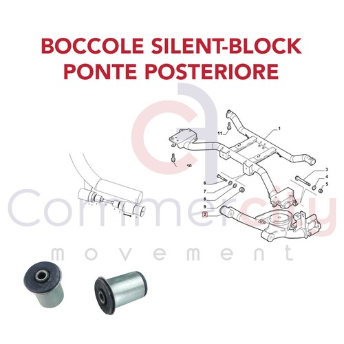 Silent block braccio - 2,