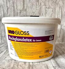UNO GLOSS vernice lattice bianco lucido colore premium 12,5 l