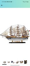 SAILINGSTORY Modellino Nave in Legno Amerigo Vespucci Scala 1/190 Replica Spedizione...
