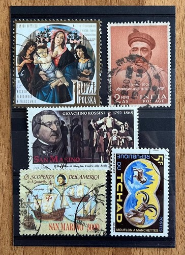 Lotto francobolli misti - 5,