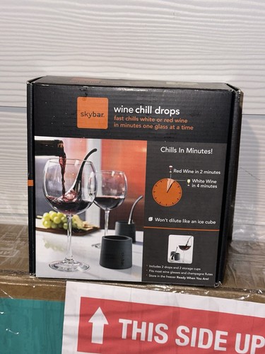 Skybar wine chill drops set - wine,