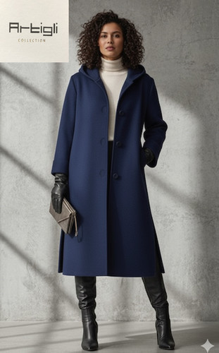 Cappotto con bottoni - con,