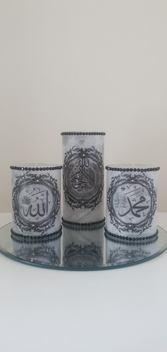 Set candele arabe islamiche - set,