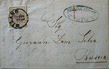 1854 STORIA POSTALE ANTICHI