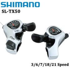 Leva Cambio Shimano SL-TX50 3/6/7/18/21 Velocità MTB Bici Bicicletta Trigger