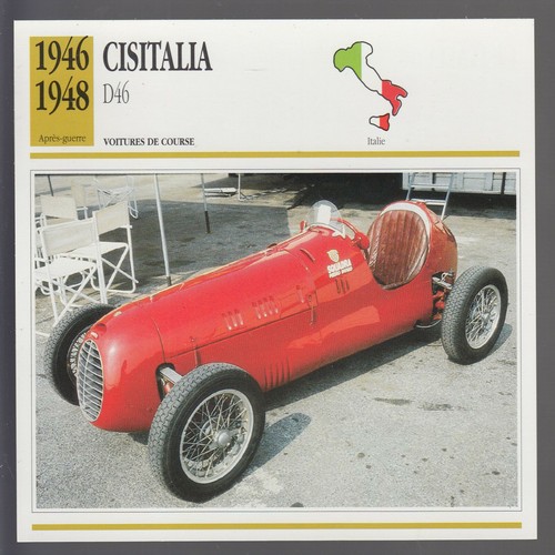 1946 1947 1948 cisitalia d46 - 1946,