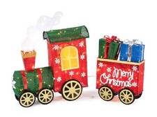 Trenino Natalizio Luminoso Uso