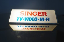 Insegna Singer Neon Espositore