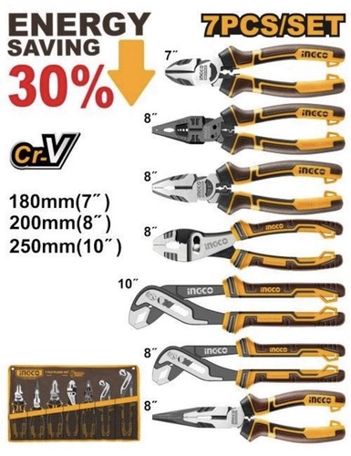 Set pinze 7pz con - , riduzione