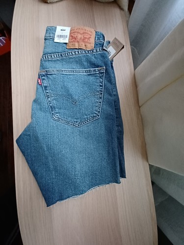 Levis 412 denim corto taglia - denim,