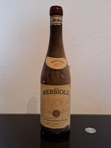 Vino nebbiolo 1971 - 1971, cantine