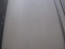 Tende a Pannello Scorrevole Stile a Griglia Bianche con ganci di Supporto