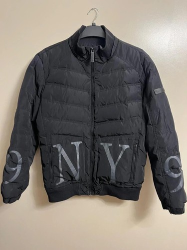 Cappotto nero fubu puffer - nero,