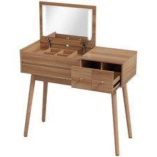 Homcom tavolo per trucco - tavolo,