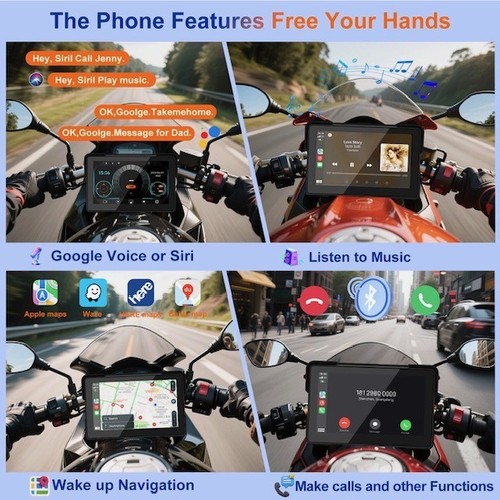Moto gps wireless - 7", carplay
