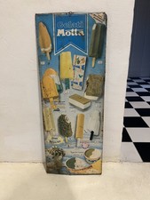 Tabella insegna targa listino prezzi gelati bar anni 70 80 vintage Motta Mazinga