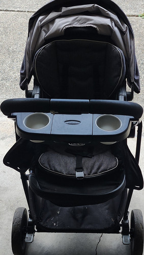 Graco standard stroller - graco, gray