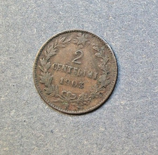 2 centesimi 1903 valore, Vittorio Emanuele III